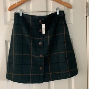 Madewell wool skirt
